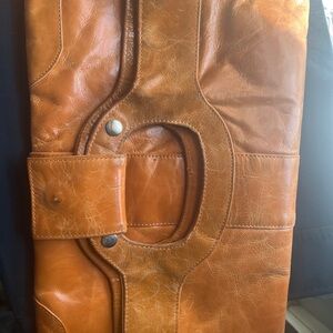 Iris Tyler Leather Convertible Clutch